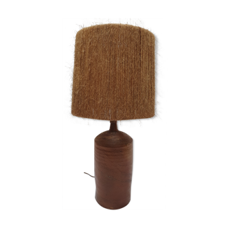Lampe en grès années 60