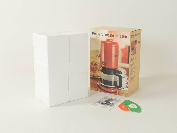 Machine à café filtre Braun KF 20 Aromaster par Florian Seiffert, 1972