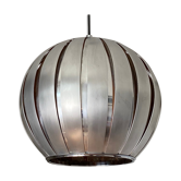 Suspension Henri Mathieu en luminium courbé 1960