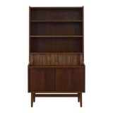 Walnut bookcase, Danish design, 1970s, designer: Johannes Sorth