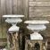 Médicis planters in cast iron old villa