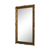 Miroir en stuc doré époque Restauration 126x212cm
