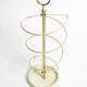 Extraordinary rare Mid Century Modern umbrella stand in string helix design