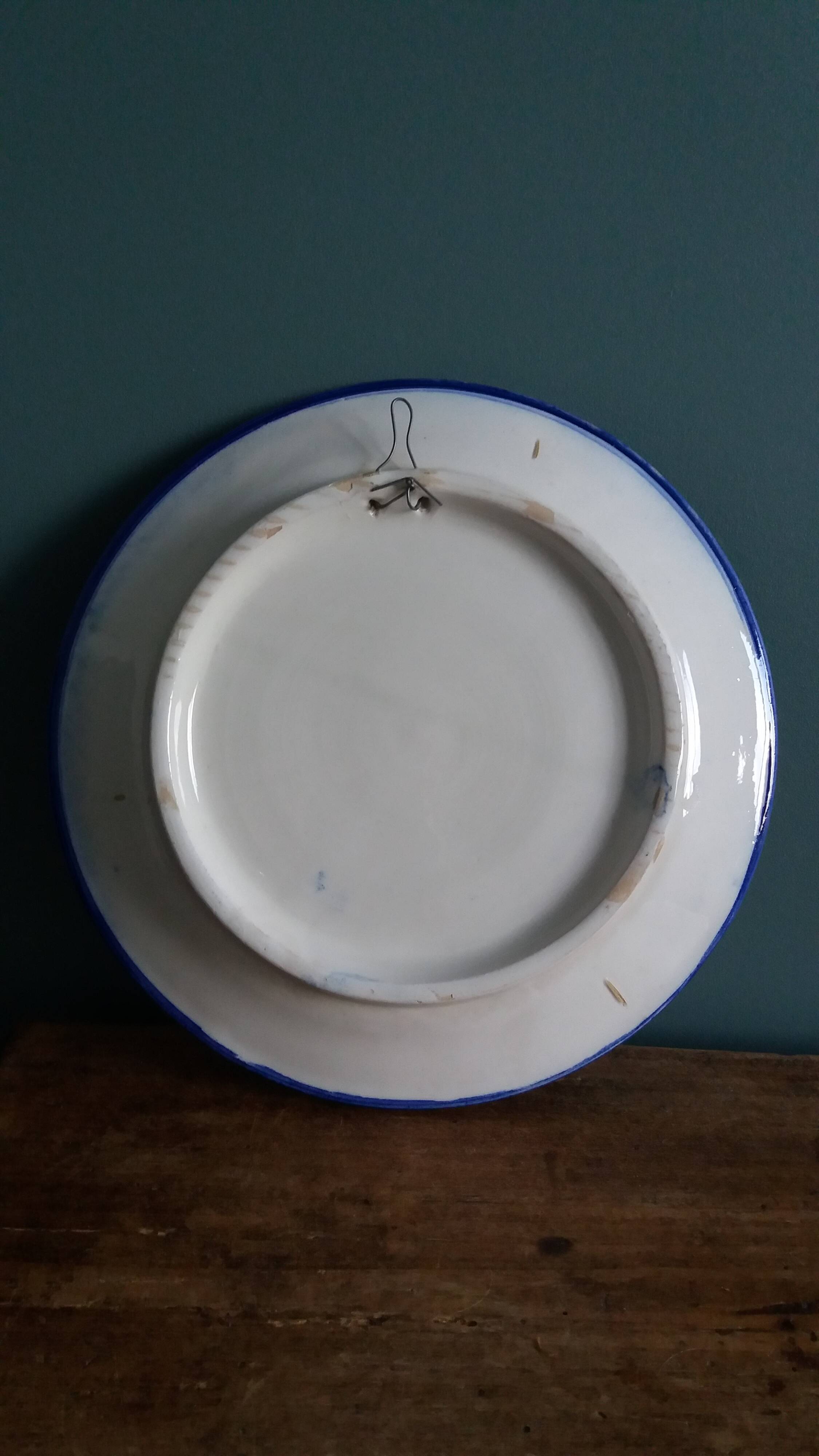 Hand-painted decorative wall plate Spain