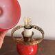 Opaline Table Lamp Florence Italy Fiorentine Vintage 1960 Napoléon III