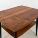 Vintage walnut coffee table, Poland, 1960s