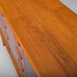 Danish sideboard in teak by Gunnar Nielsen for Tibergaard, 1960s