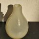 Vase Murano en verre crème vintage 30 cm