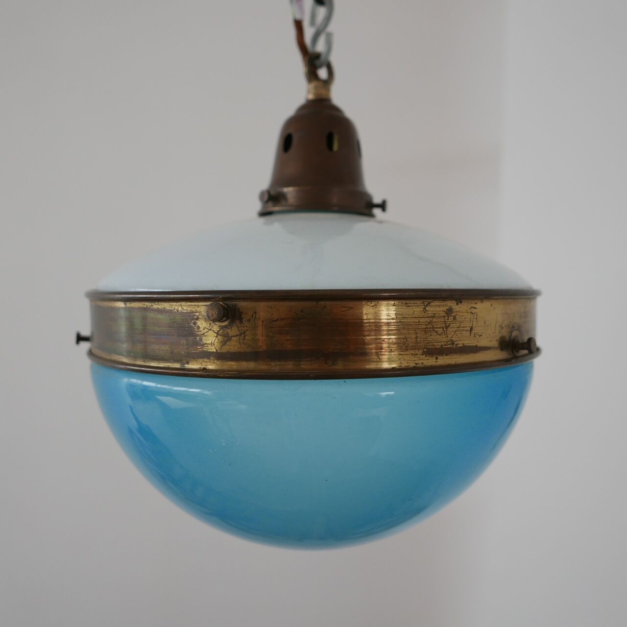Two tone pendant light
