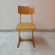 Chaise d'écolier adulte vintage, casala