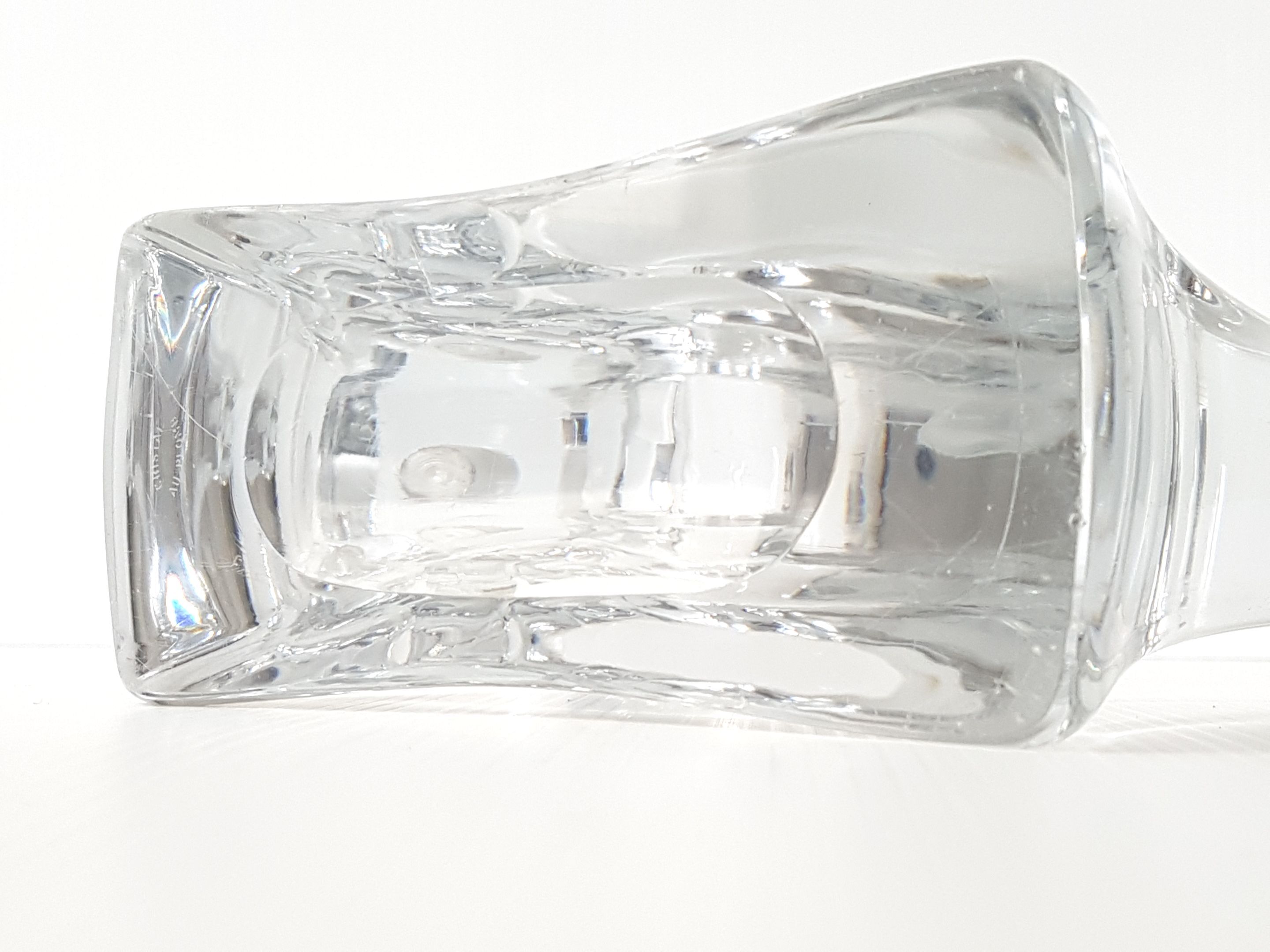 1970 vintage Crystal candlestick