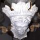 Metal pendant light with 4 flames