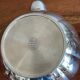 Silver metal teapot one person royal selangor malaysia