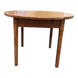 Table ronde en frêne