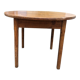 Table ronde en frêne