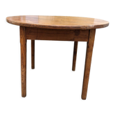 Table ronde en frêne