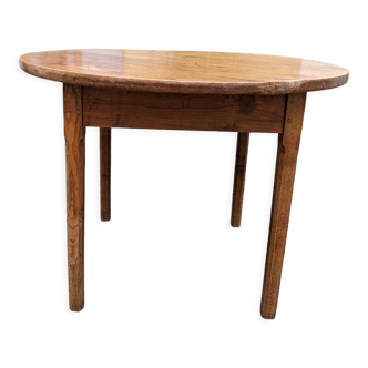 Table ronde en frêne