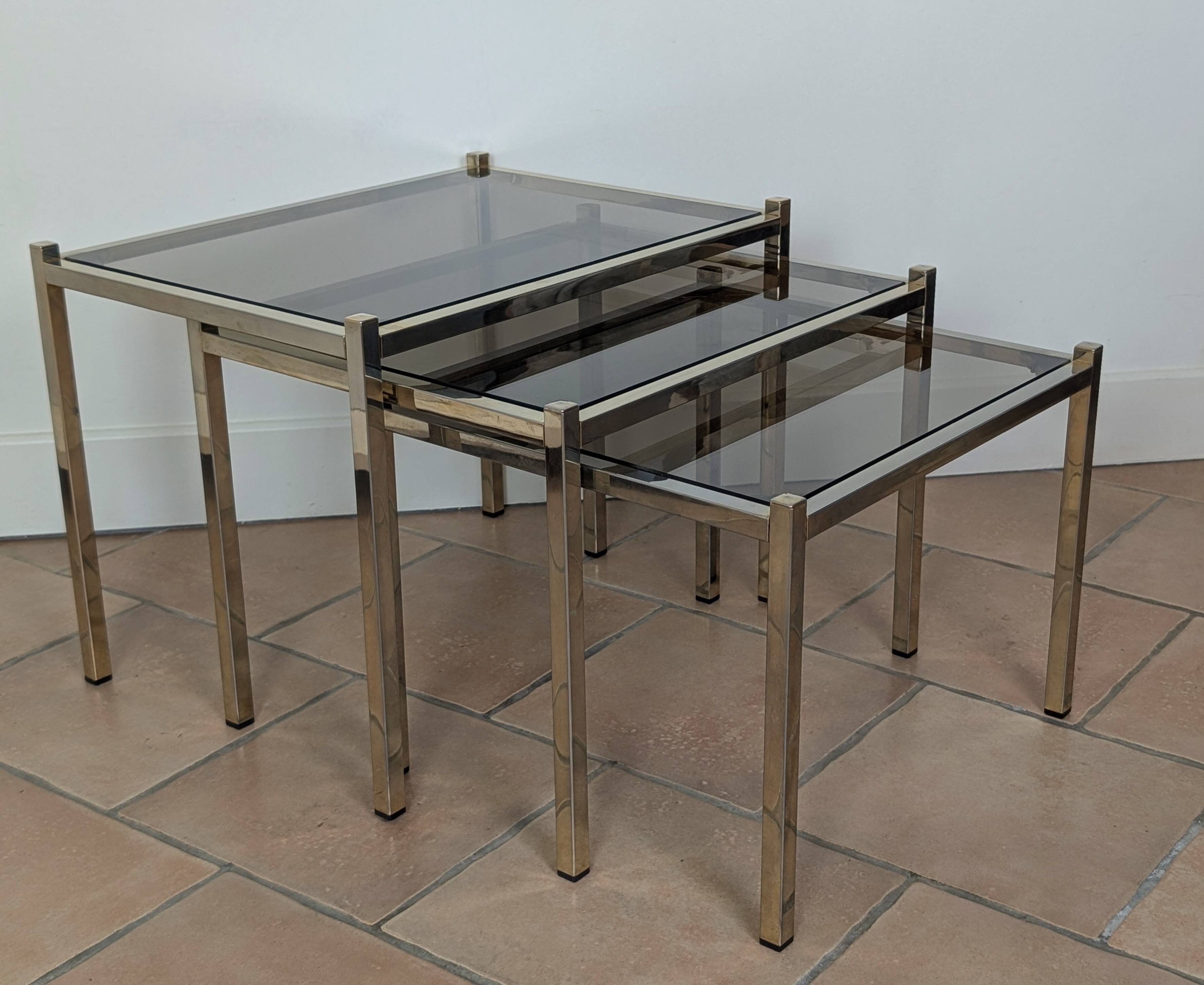 Tables gigognes 80'