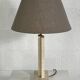 vintage marble and brass lamp