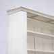 Large Painted Rustic Farmhouse Country Shelving Unit Cabinet