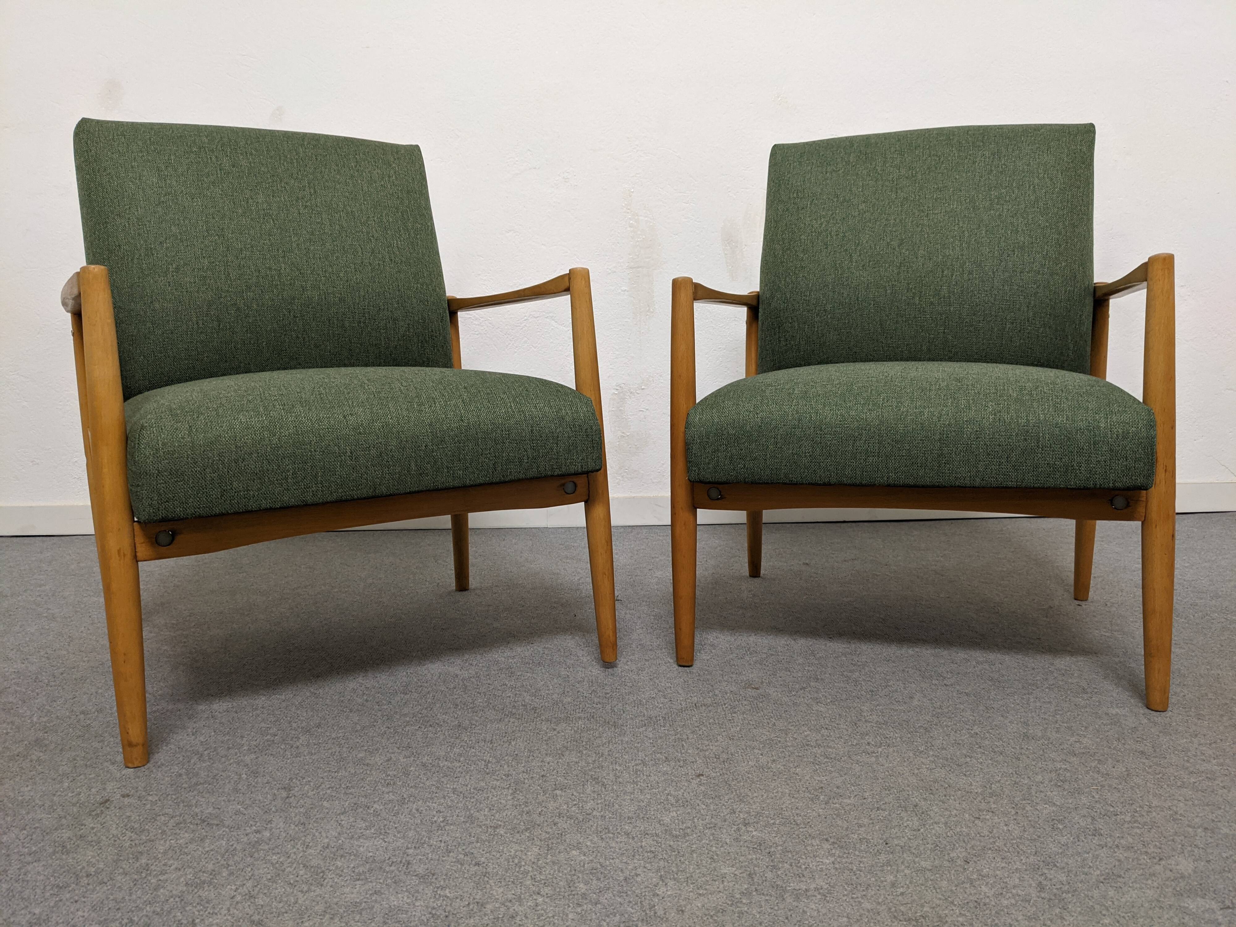 Pair of armchairs vintage from the 50s/60s