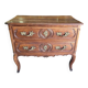 Commode louis xv 2 tiroirs en chene clair du xviii ème siecle ref je