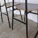 Chaises d'école industrielles vintage - STOL Kamnik - Yougoslavie des années 70 - Lot de 4