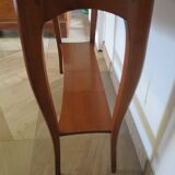 Cherry console with 2 drawers - Louis XV style - cherry wood