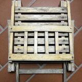 Chaise pliante vintage pour enfants, Italie, années 50