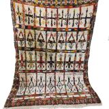 Handmade moroccan berber rug 230 x 167 cm