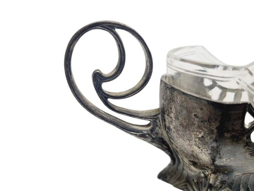 Art Nouveau jardinière from WMF, Germany, 1890s