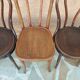 Suite of 6 mismatched bistro chairs Thonet and J&J kohn 1920
