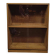 Vintage wooden mini shelf/display case/bookcase