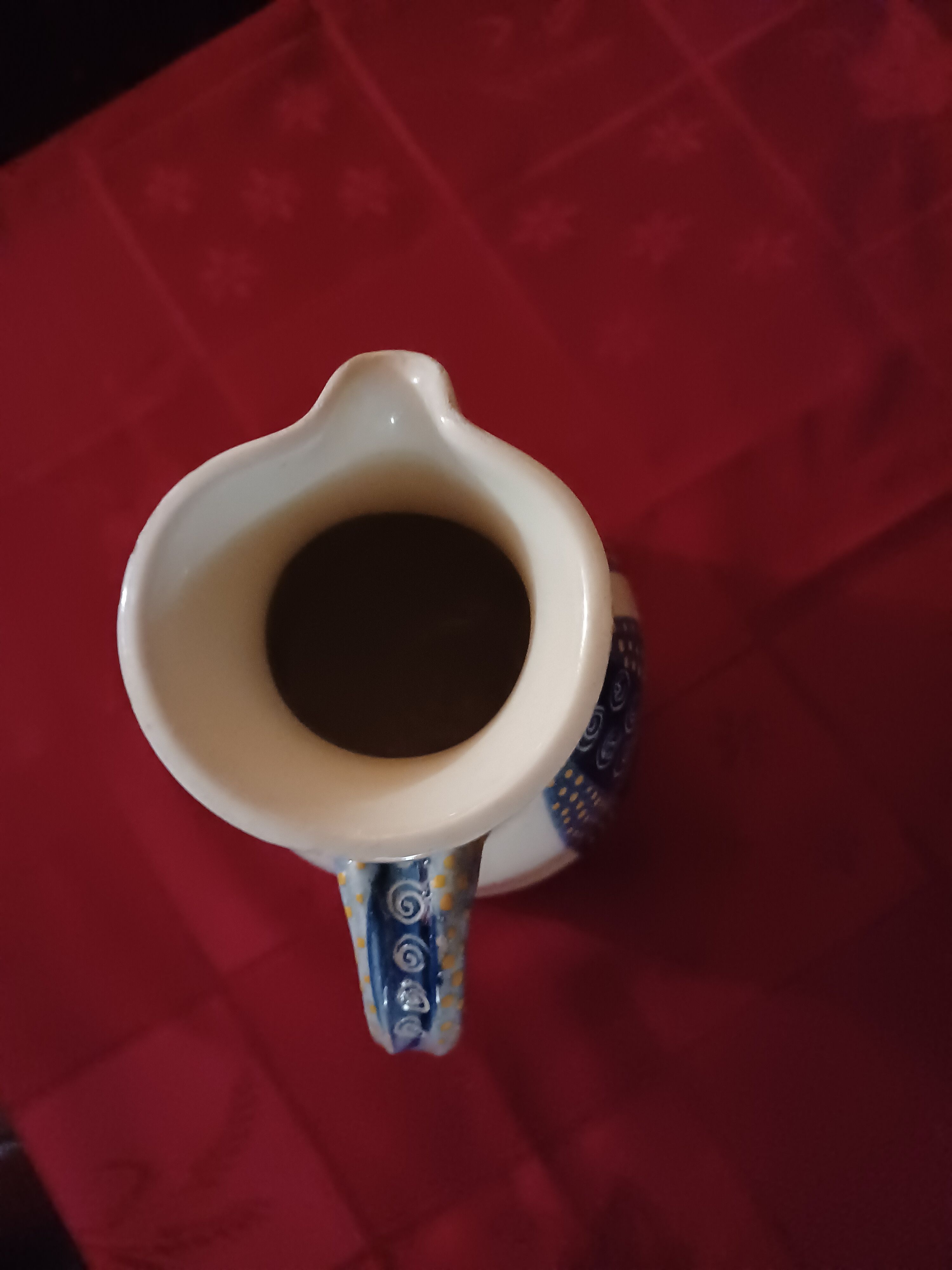 Pitcher in sandstone