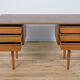 Mid-Century Freestanding Teak Desk, 1960s