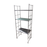 Vintage stainless steel shelf from the 70s