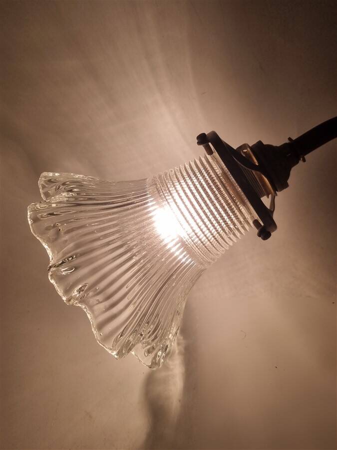 Holophane style wall light