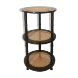 Side table in cannage