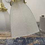 Pair of art deco wall lights