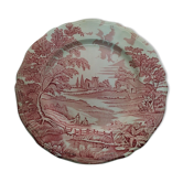 Assiette porcelaine ancienne vintage