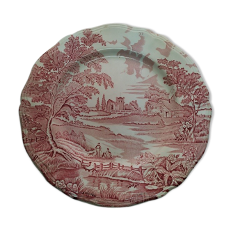 English style porcelain plate