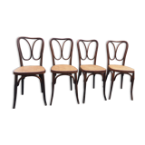 Suite of 4 chairs J&J Kohn 243