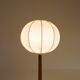 Lampe de table en teck massif du milieu du siècle 1960s Suède