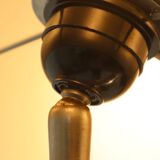 Lampadaire design Eichholtz Arlington en acier inoxydable avec base en granit 152 cm