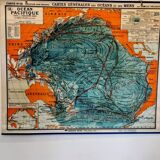 Carte scolaire No 26 collection Brunhes " ocean Pacifique"