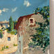 Spanish village, oil on canvas signed