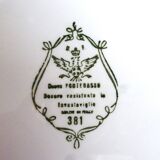 Set of 2 soup plates, Italian plates, soup plates.