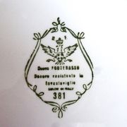 Set of 2 soup plates, Italian plates, soup plates.