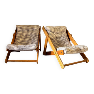 Paire de fauteuils Kon Tiki par Gillis Lundgren pour Ikea