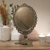 Swivel table mirror